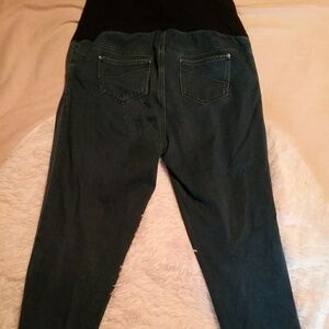 Women's maternity blue stretchy pants size small